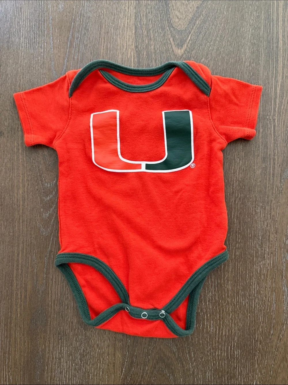 EUC Gen2 Miami Hurricane Onesie 3-6M